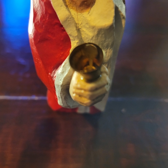 Department 56 Red and White Santa Ornament - Picture 7 of 7